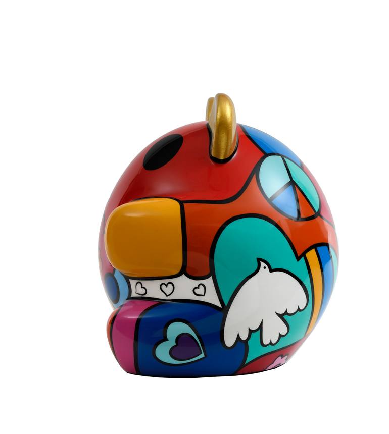 Original Figurative Animal Sculpture by Adeline Buenaventura