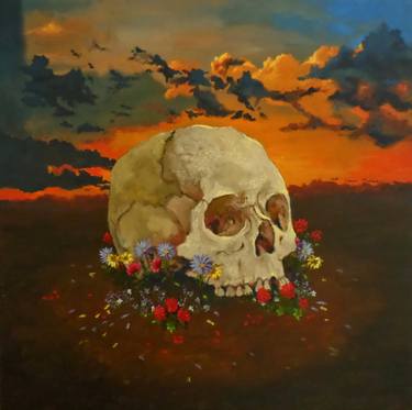 Original Figurative Mortality Paintings by Artur Rios