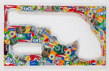 Original Food & Drink Collage by William Zanca