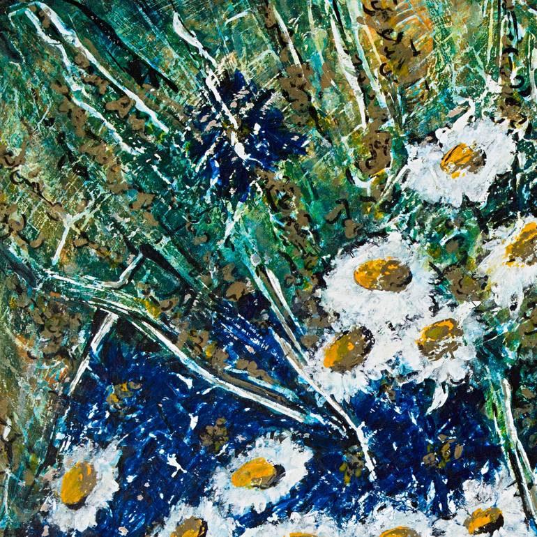 Original Floral Painting by Vlada Belousova-Kireenko