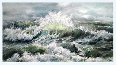 Original Realism Seascape Painting by Ivo Uzunov