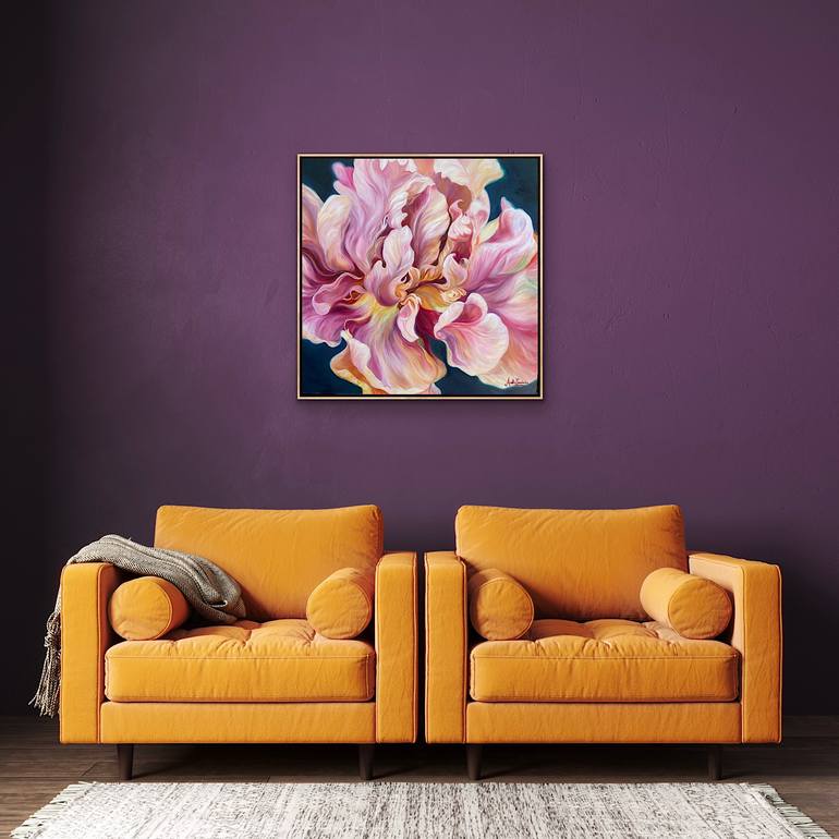 Original Contemporary Floral Painting by Anita Nowinska