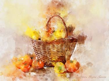 basket with fruits thumb