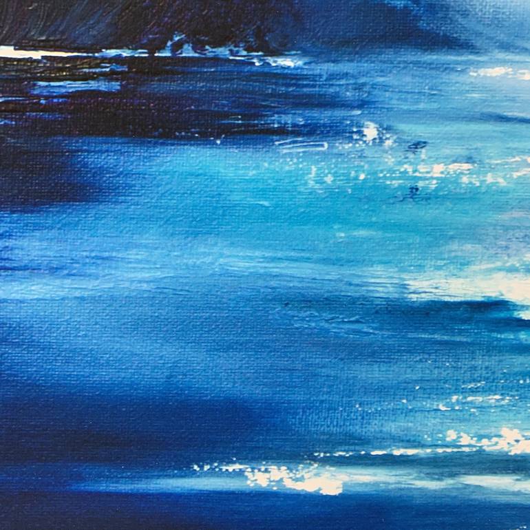 Original Abstract Seascape Painting by Jaimie Volkaerts