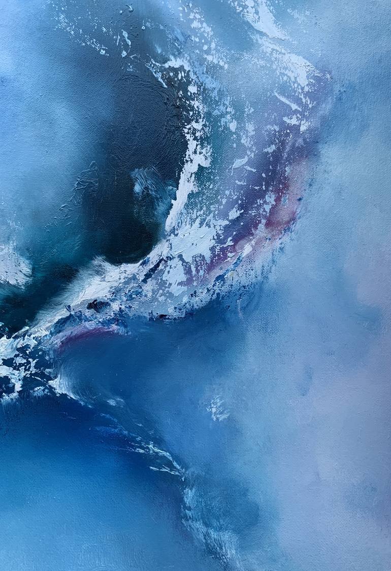 Freedom - Abstract atmospheric art Painting by Jaimie Volkaerts ...