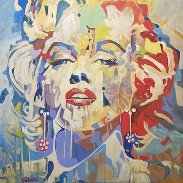 Print of Pop Art Celebrity Paintings by Gilles Chagnon
