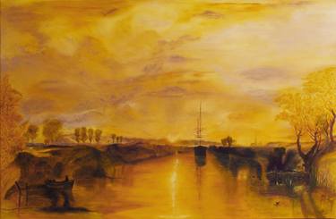 Original Ship Paintings by Brigitte Menon