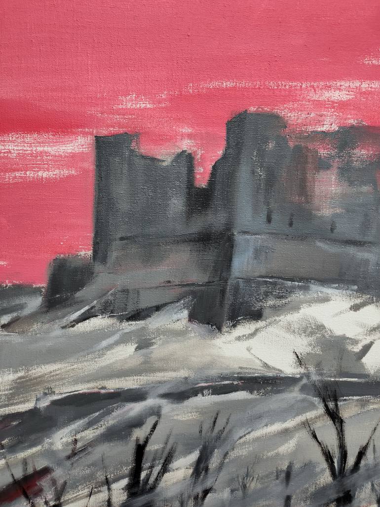 Original Abstract Expressionism Abstract Painting by Nikita Dmytrenko