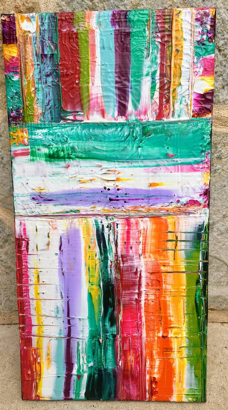 Original Abstract Expressionism Abstract Painting by Jamie Freier