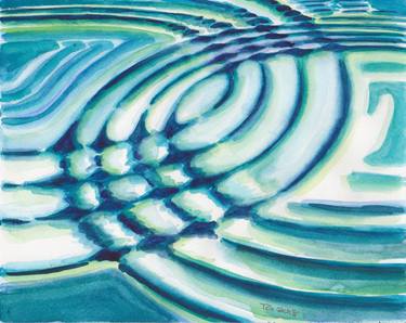 Print of Conceptual Water Paintings by Tanya Gravening