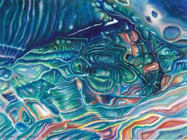 Original Conceptual Water Paintings by Tanya Gravening