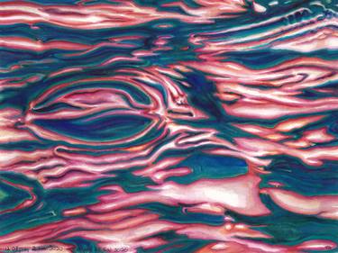 Original Abstract Water Paintings by Tanya Gravening