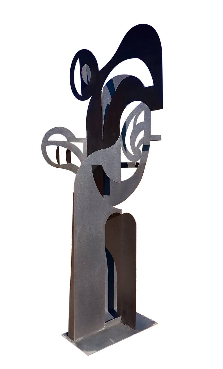 Original Abstract Sculpture by Aramis Justiz