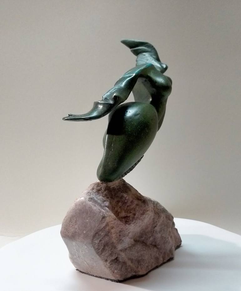 Original Fantasy Sculpture by Aramis Justiz