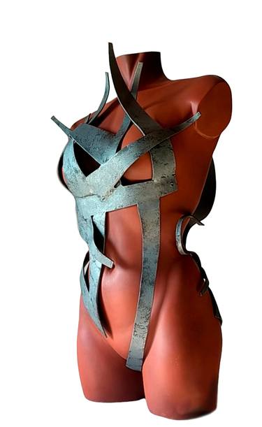 Original Conceptual Body Sculpture by Aramis Justiz
