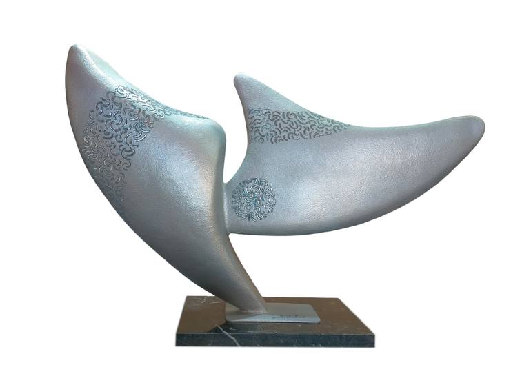 Original Abstract Sculpture by Aramis Justiz