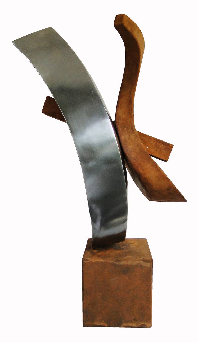 Original Abstract Sculpture by Aramis Justiz