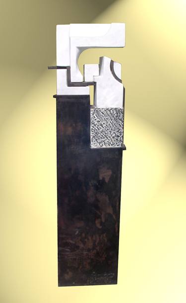 Original Abstract Sculpture by Aramis Justiz