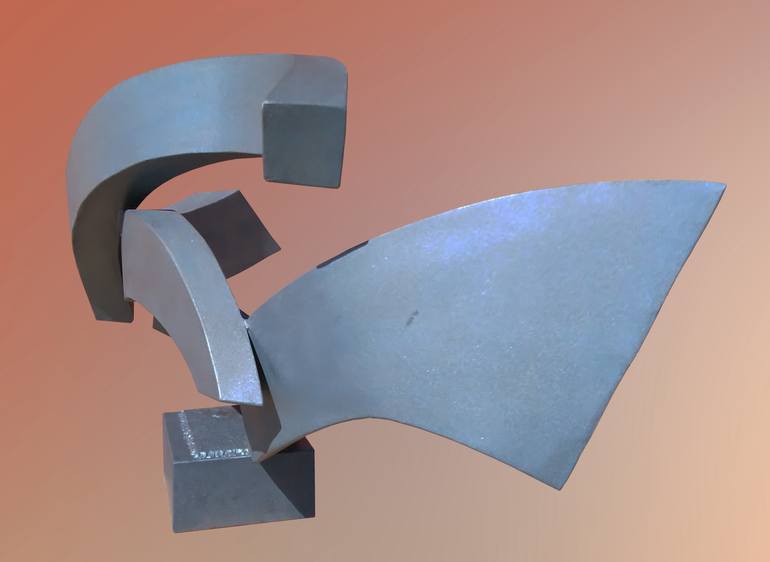 Original Minimalism Abstract Sculpture by Aramis Justiz