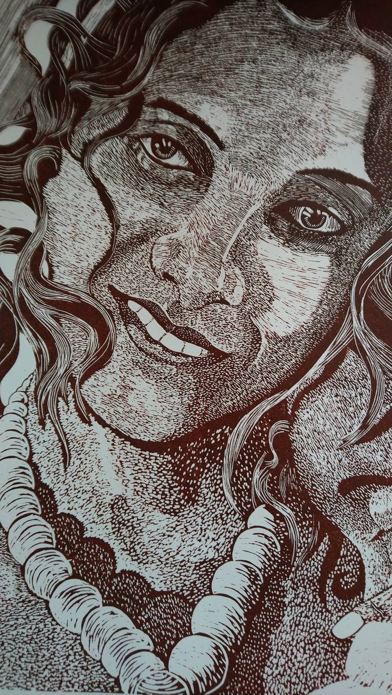 Original Figurative Family Printmaking by Aramis Justiz