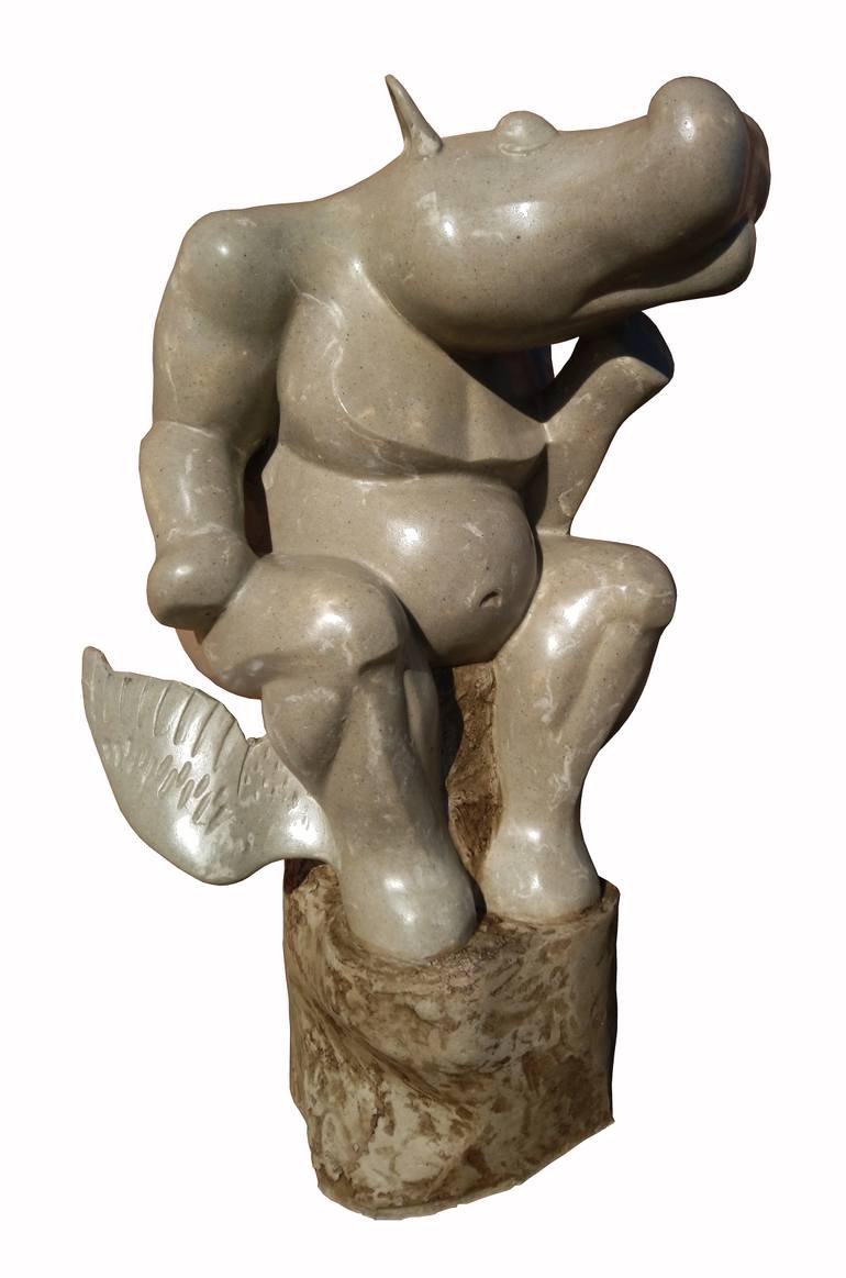 Original Conceptual Animal Sculpture by Aramis Justiz