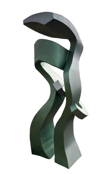 Original Abstract Expressionism Abstract Sculpture by Aramis Justiz