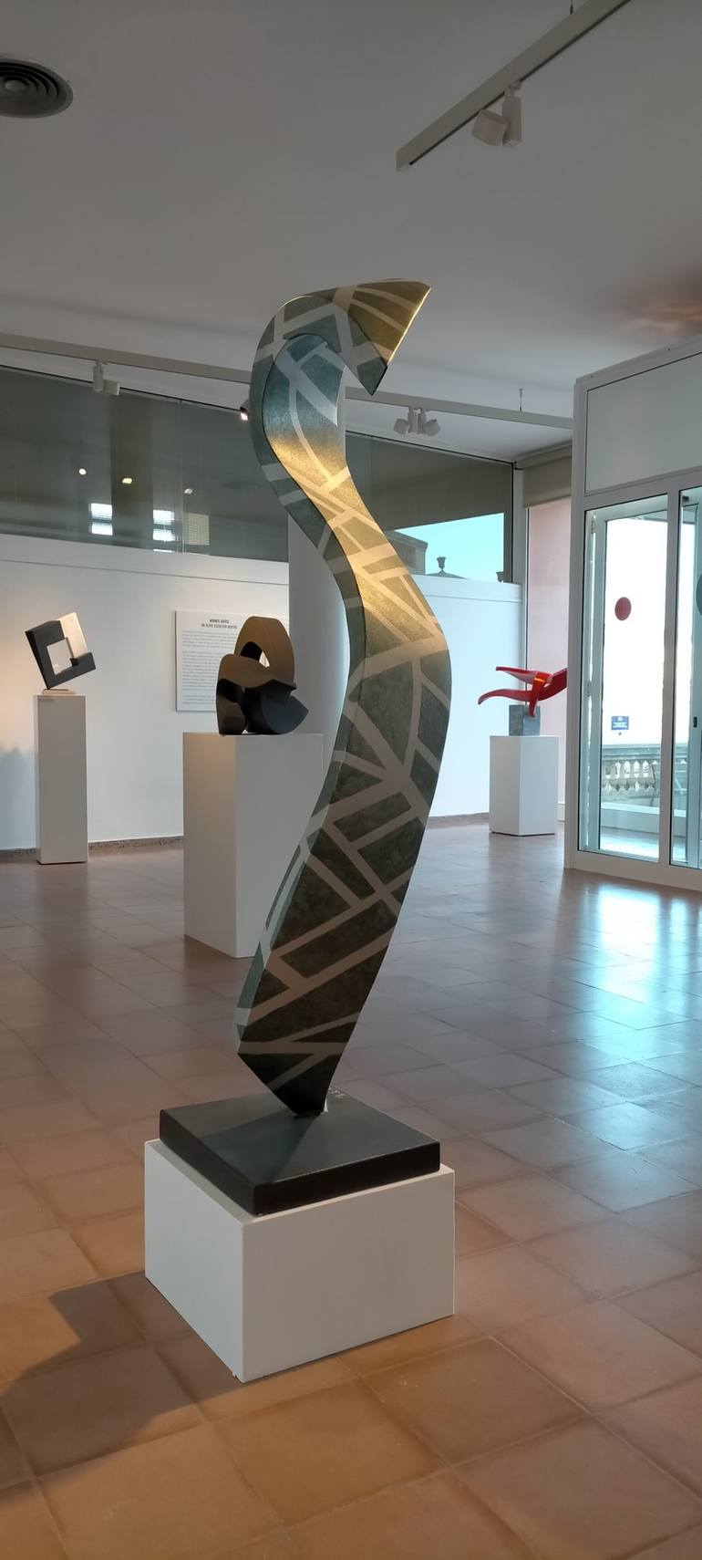 Original Conceptual Abstract Sculpture by Aramis Justiz