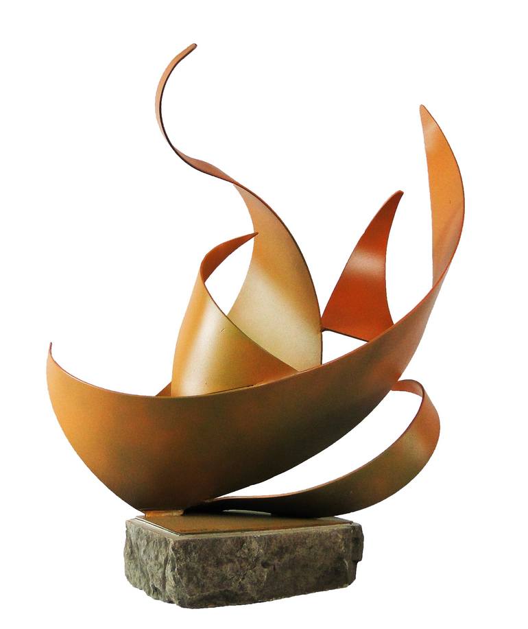 Original Abstract Sculpture by Aramis Justiz