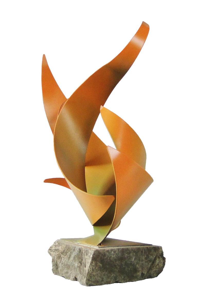 Original Abstract Sculpture by Aramis Justiz