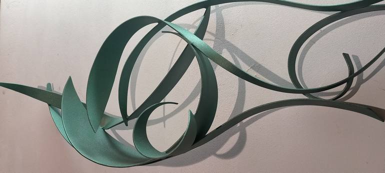 Original Abstract Sculpture by Aramis Justiz