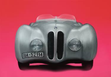 Print of Figurative Automobile Paintings by Krzysztof Tanajewski