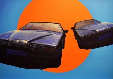 Original Automobile Paintings by Krzysztof Tanajewski