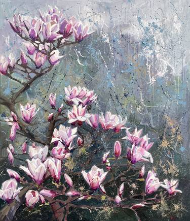 Original Floral Paintings by Eugene Chernyakovsky