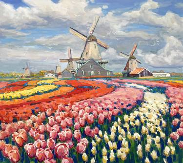 Tulips in Holland thumb