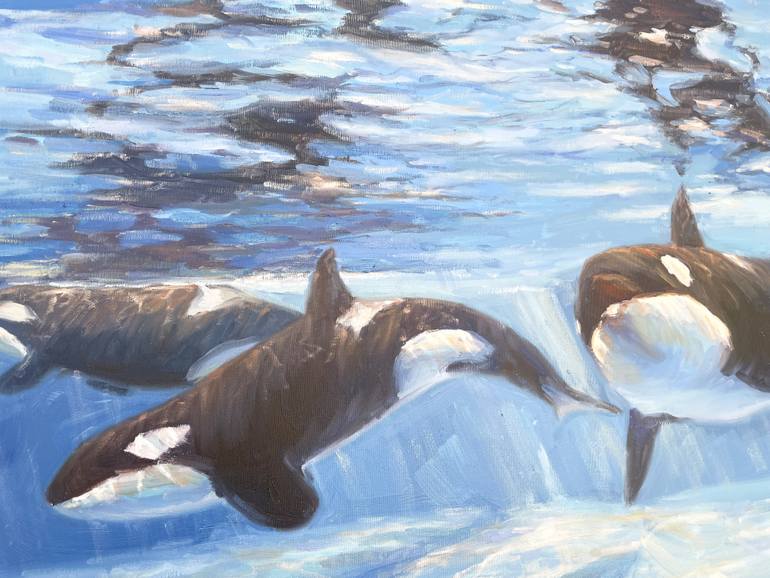 Original Art Deco Animal Painting by Eugene Chernyakovsky