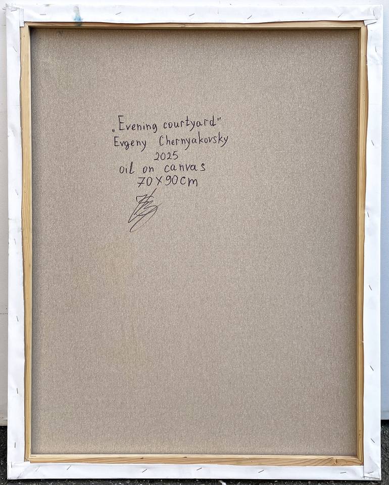 Original Abstract Floral Painting by Eugene Chernyakovsky