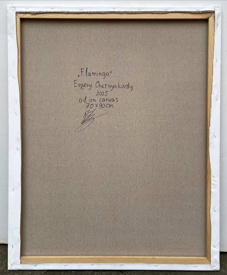 Original Abstract Animal Painting by Eugene Chernyakovsky