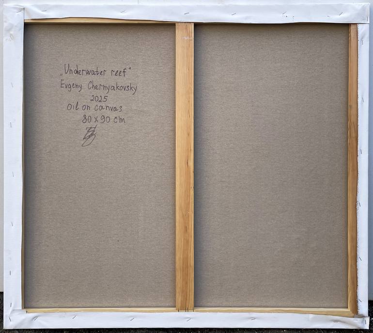 Original Abstract Animal Painting by Eugene Chernyakovsky