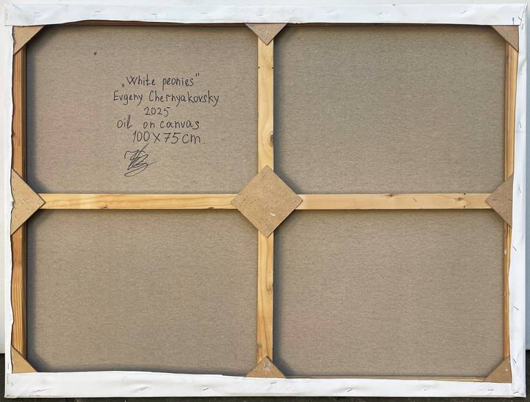 Original Abstract Floral Painting by Eugene Chernyakovsky