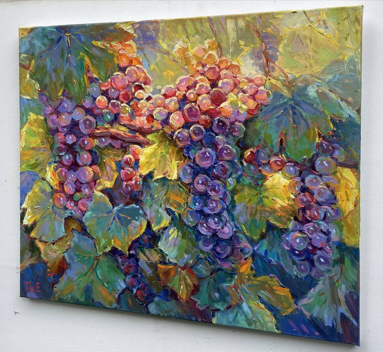 Original Abstract Food & Drink Painting by Eugene Chernyakovsky