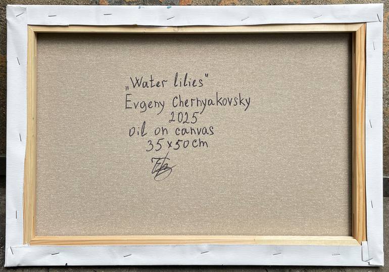 Original Abstract Floral Painting by Eugene Chernyakovsky