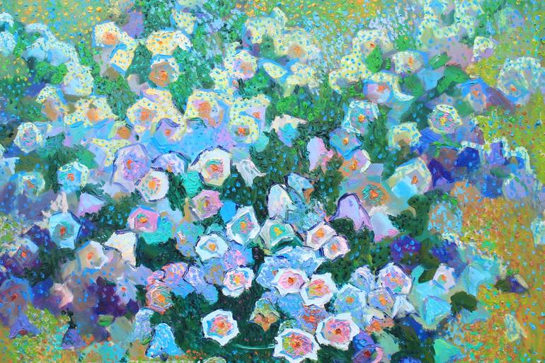 Original Figurative Floral Painting by Eugene Chernyakovsky
