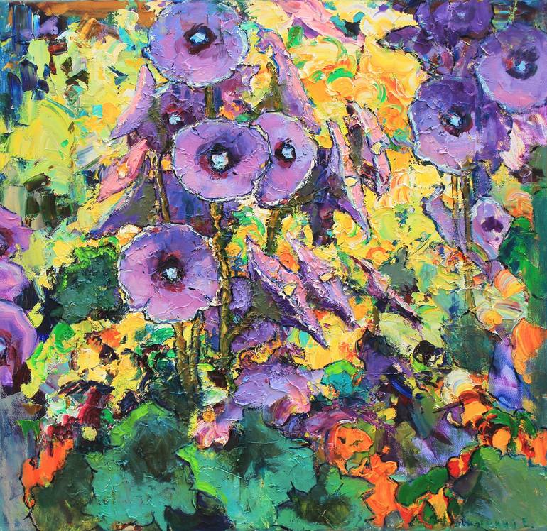 Mallow Painting by Eugene Chernyakovsky Saatchi Art