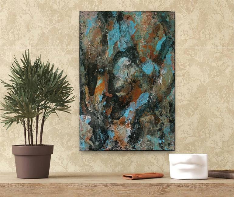 Original Abstract Painting by Brigitte Ackland
