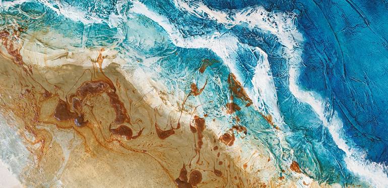Original Seascape Painting by Brigitte Ackland