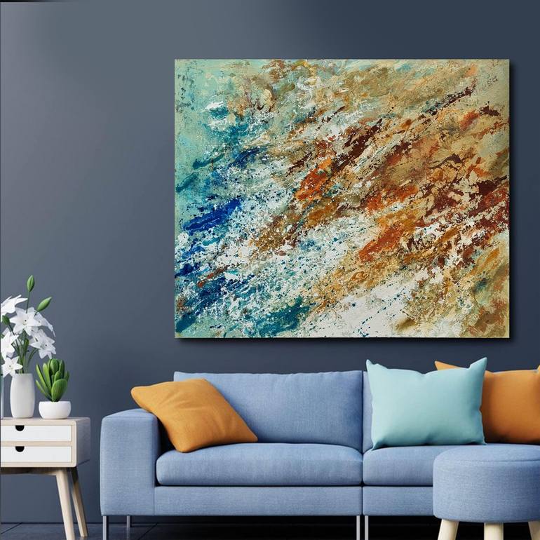 Original Seascape Painting by Brigitte Ackland