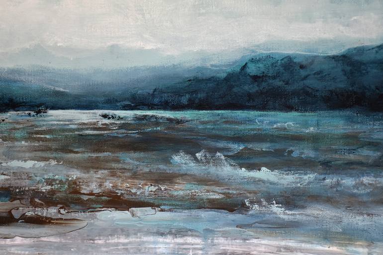 Original Impressionism Seascape Painting by Brigitte Ackland