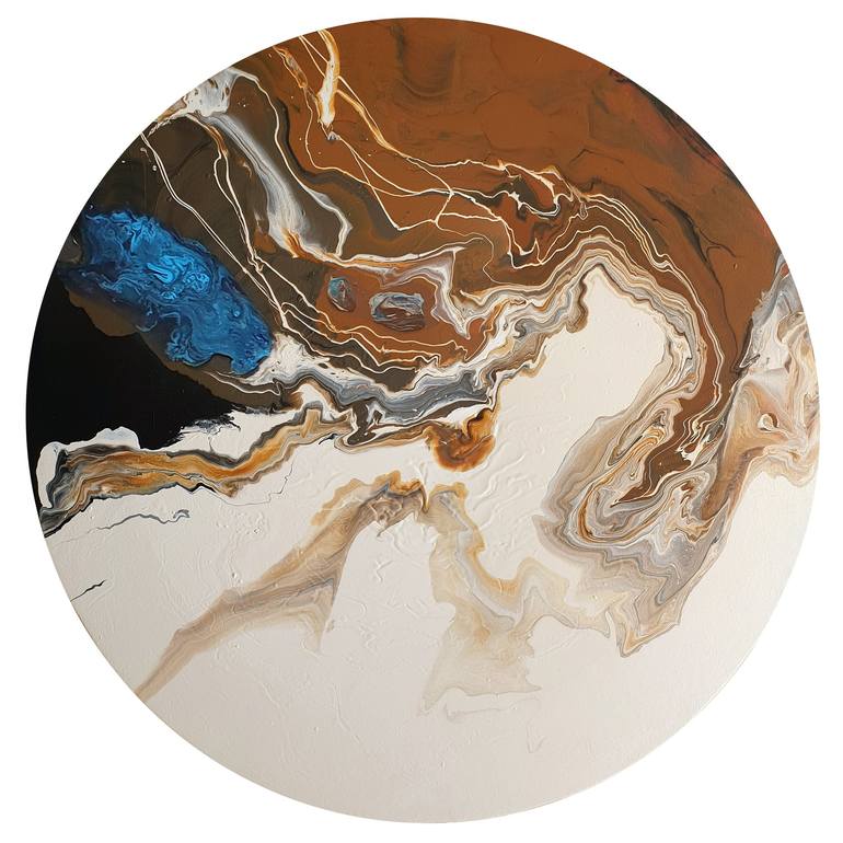 Ancient Earth Painting by Brigitte Ackland | Saatchi Art