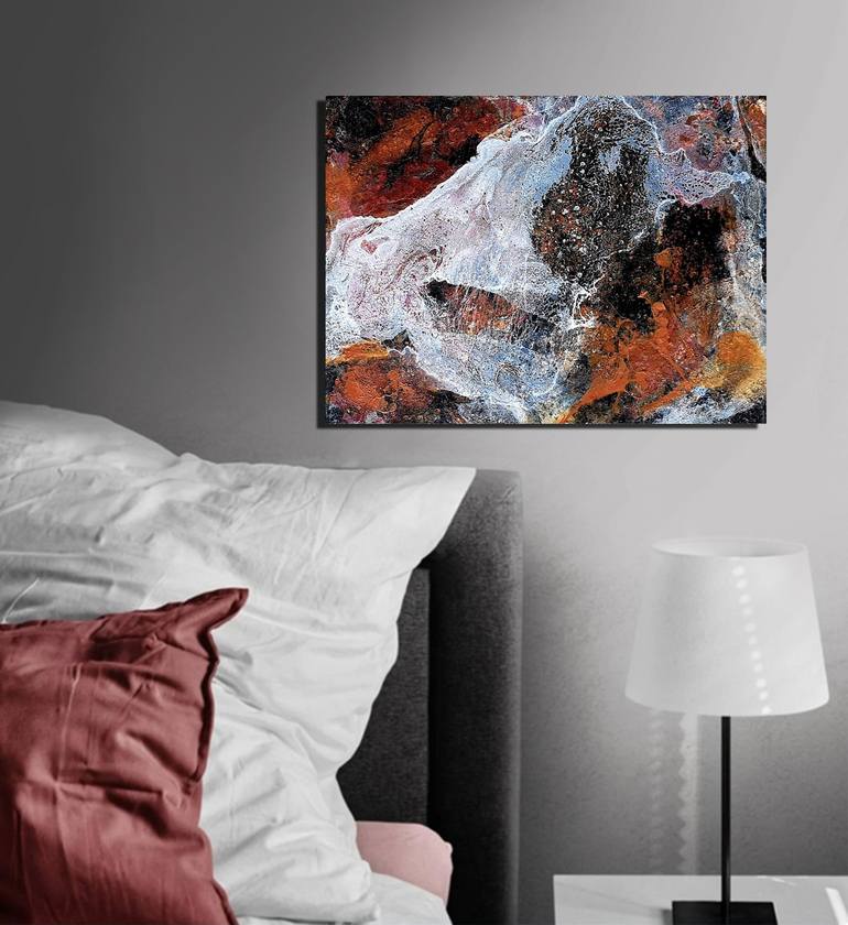 Original Abstract Painting by Brigitte Ackland