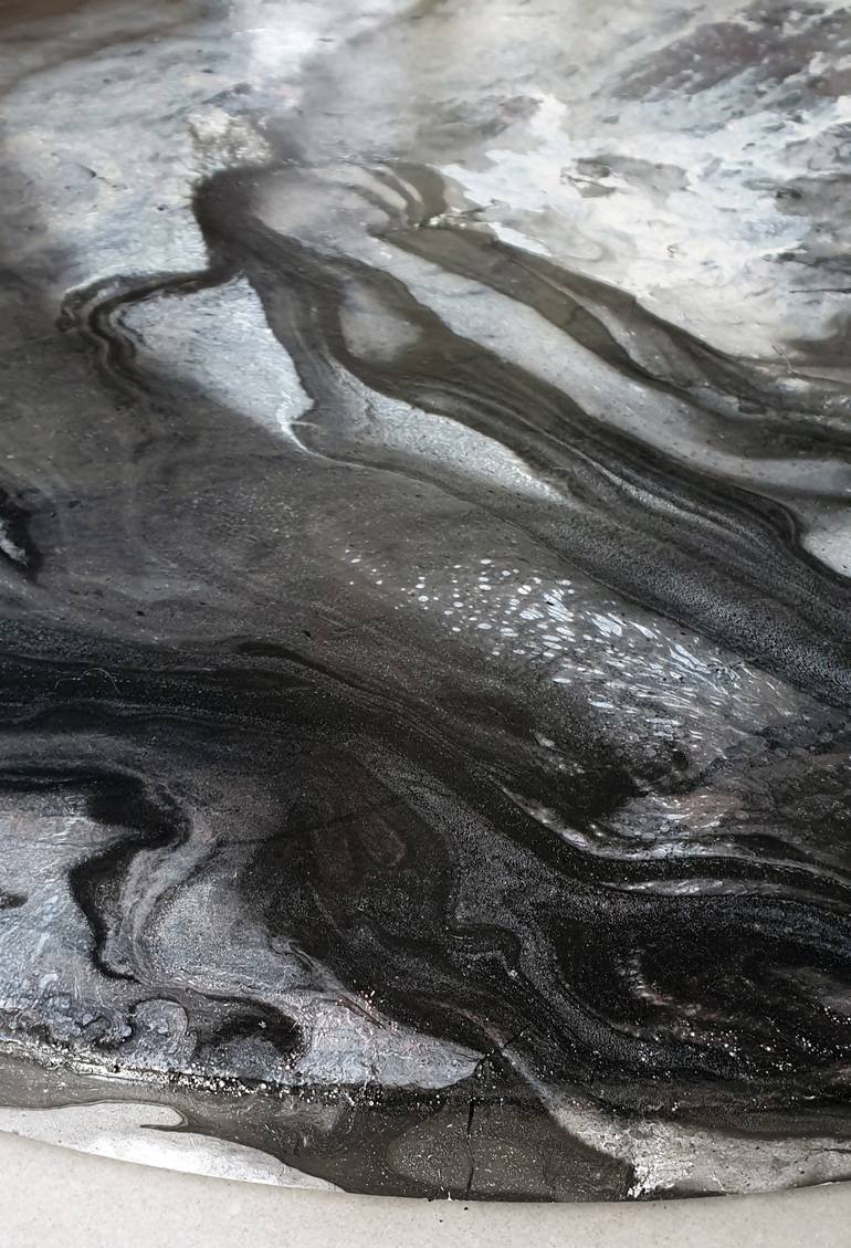 Original Abstract Expressionism Abstract Painting by Brigitte Ackland